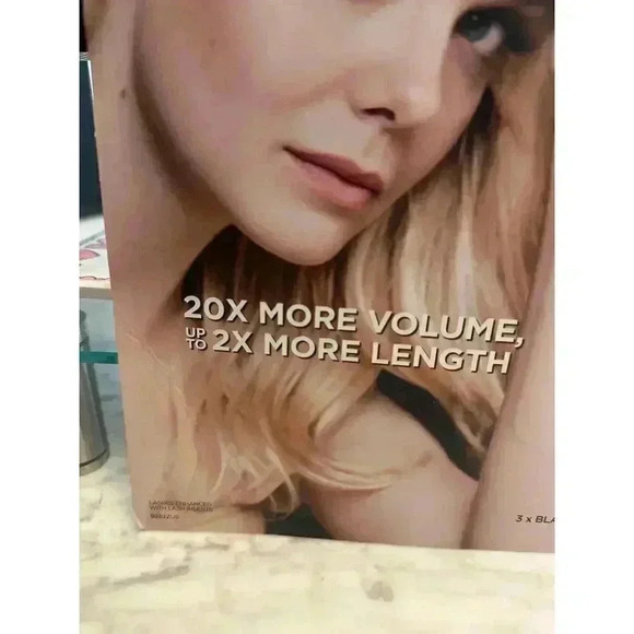 L'oreal Paris Voluminous Lash Paradise 3 Pack Mascara Blackest Black - Picture 3 of 5